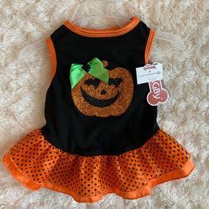 NWT Halloween dog dress